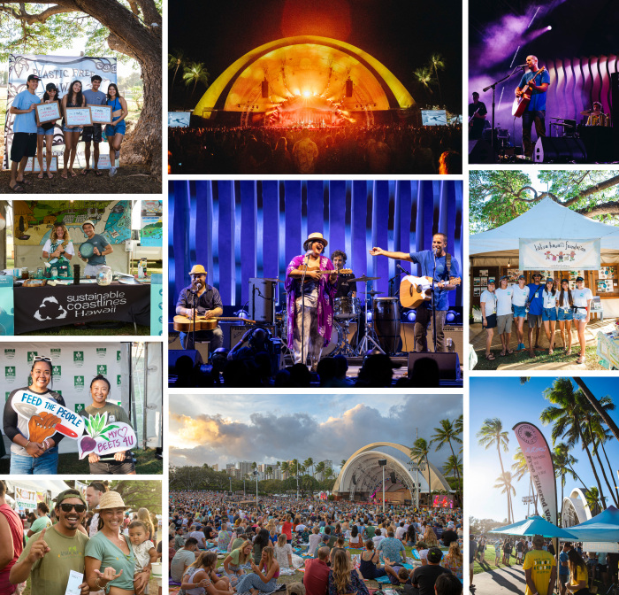 Thanks to the fans at the Waikiki Shell