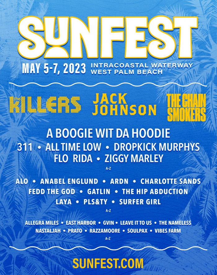 Jack to headline SunFest in Florida